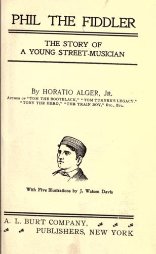 Cover of Phil, the Fiddler
