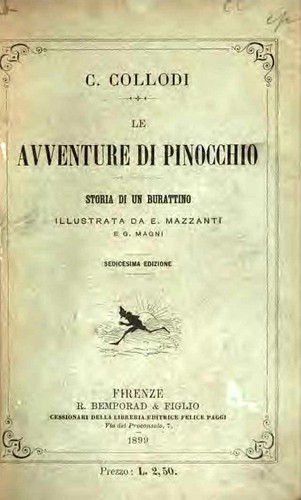 Cover of Pinocchio: The Tale of a Puppet