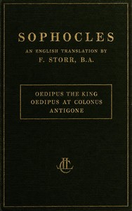 Cover of Plays of Sophocles: Oedipus the King; Oedipus at Colonus; Antigone by Sophocles