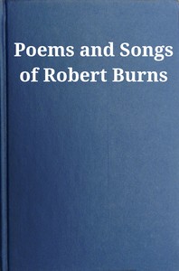 Cover of Poems and Songs of Robert Burns by Robert Burns
