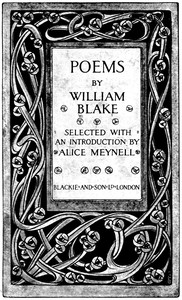 Cover of Poems by William Blake
