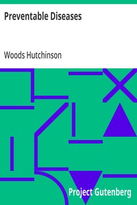 Cover of Preventable Diseases by Woods Hutchinson