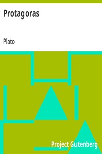 Cover of Protagoras by Plato