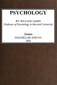 Cover of Psychology: Briefer Course by William James