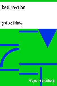 Cover of Resurrection by Leo, graf Tolstoy