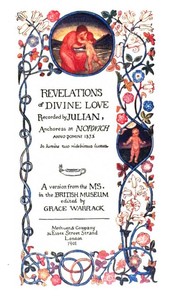 Cover of Revelations of Divine Love by of Norwich Julian