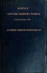 Cover of Science and the modern world by Alfred North Whitehead