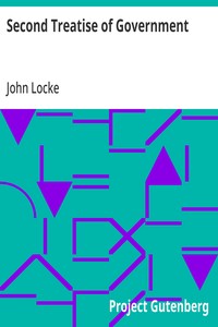 Cover of Second Treatise of Government by John Locke