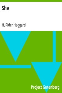 Cover of She by H. Rider (Henry Rider) Haggard