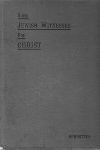 Cover of Some Jewish Witnesses For Christ by Aaron Bernstein