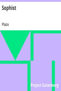 Cover of Sophist by Plato