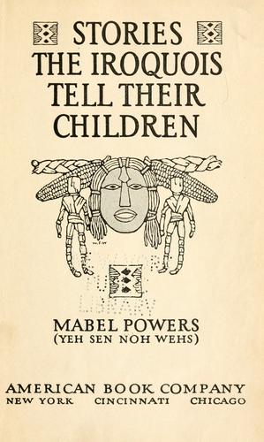 Cover of Stories the Iroquois Tell Their Children