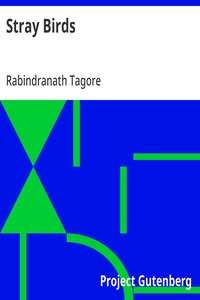 Cover of Stray Birds by Rabindranath Tagore
