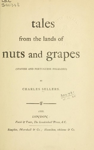 Cover of Tales from the Lands of Nuts and Grapes (Spanish and Portuguese Folklore)