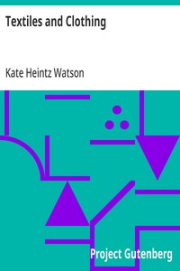 Cover of Textiles and Clothing by Kate Heintz Watson