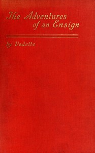 Cover of The adventures of an ensign by Valentine Williams