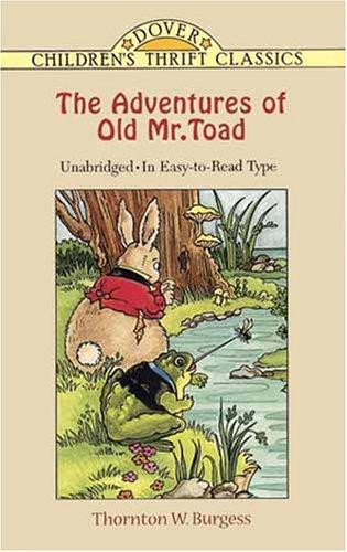 Cover of The Adventures of Old Mr. Toad