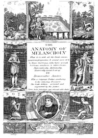 Cover of The Anatomy of Melancholy by Robert Burton