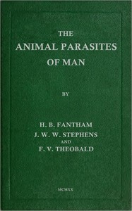 Cover of The Animal Parasites of Man by Harold Benjamin Fantham