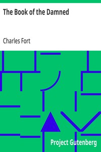Cover of The Book of the Damned by Charles Fort