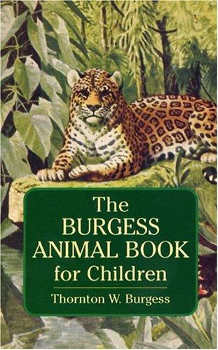 Cover of The Burgess Animal Book for Children