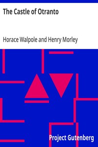 Cover of The Castle of Otranto by Horace Walpole