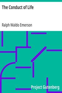 Cover of The Conduct of Life by Ralph Waldo Emerson