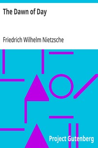 Cover of The Dawn of Day by Friedrich Wilhelm Nietzsche