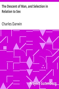 Cover of The Descent of Man, and Selection in Relation to Sex by Charles Darwin