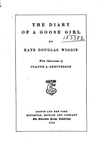 Cover of The Diary of a Goose Girl