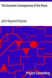 Cover of The Economic Consequences of the Peace by John Maynard Keynes