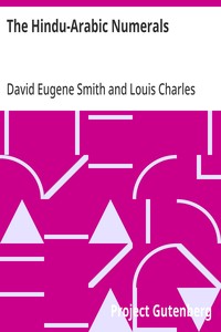 Cover of The Hindu-Arabic Numerals by David Eugene Smith