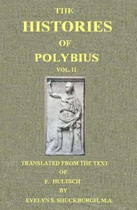 Cover of The Histories of Polybius, Vol. 2 (of 2) by Polybius