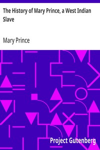 Cover of The History of Mary Prince, a West Indian Slave by Mary Prince