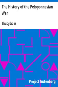 Cover of The History of the Peloponnesian War by Thucydides