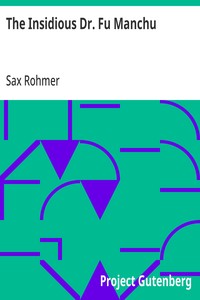 Cover of The Insidious Dr. Fu Manchu by Sax Rohmer