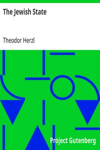Cover of The Jewish State by Theodor Herzl