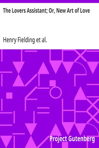 Cover of The Lovers Assistant; Or, New Art of Love by Henry Fielding