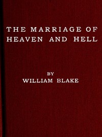 Cover of The Marriage of Heaven and Hell by William Blake