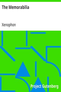 Cover of The Memorabilia by Xenophon