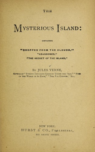 Cover of The Mysterious Island
