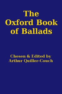 Cover of The Oxford Book of Ballads by Unknown
