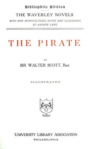 Cover of The Pirate: Andrew Lang Edition by Walter Scott
