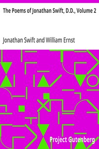 Cover of The Poems of Jonathan Swift, D.D., Volume 2 by Jonathan Swift