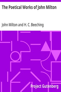 Cover of The Poetical Works of John Milton by John Milton