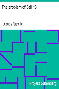 Cover of The problem of Cell 13 by Jacques Futrelle