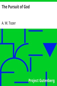 Cover of The Pursuit of God by A. W. (Aiden Wilson) Tozer