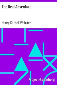 Cover of The Real Adventure by Henry Kitchell Webster