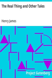 Cover of The Real Thing and Other Tales by Henry James