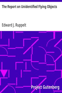 Cover of The Report on Unidentified Flying Objects by Edward J. Ruppelt